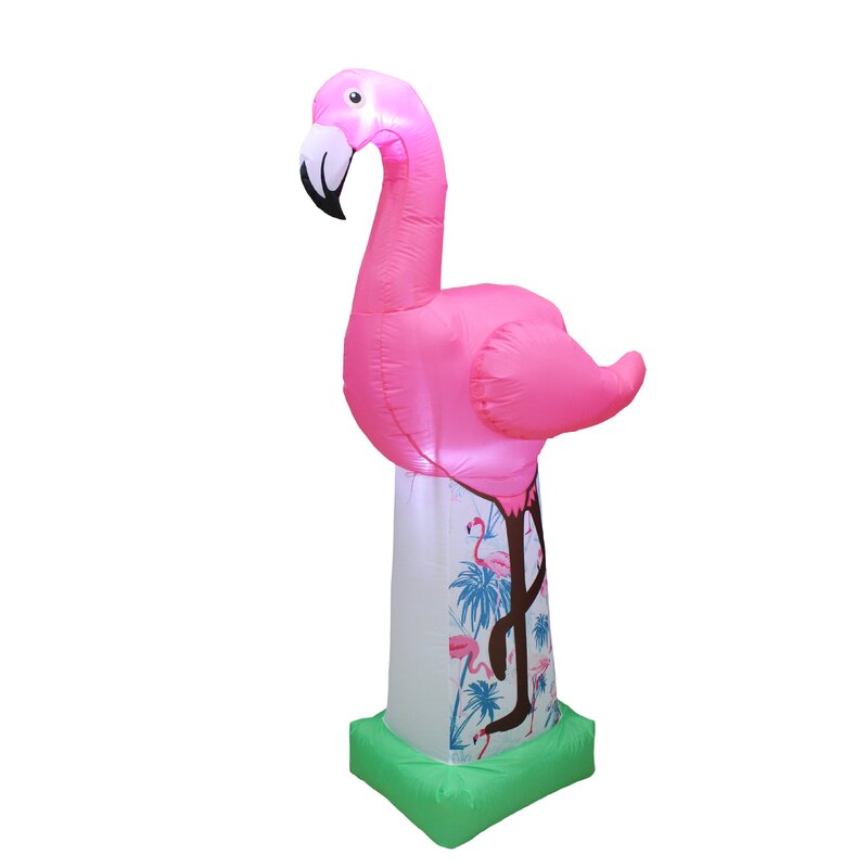 giant inflatable flamingo 10 feet